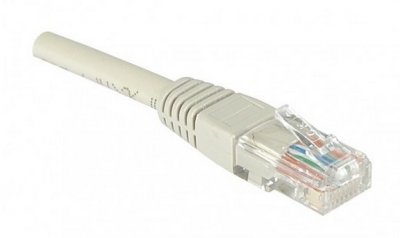 MCAD Cordon Rj45 Budget Cat&eacute;gorie 6 U/utp Gris - 10 M