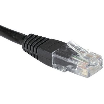 MANUTAN Cordon Rj45 Budget Cat&eacute;gorie 6 U/utp Noir - 2 M