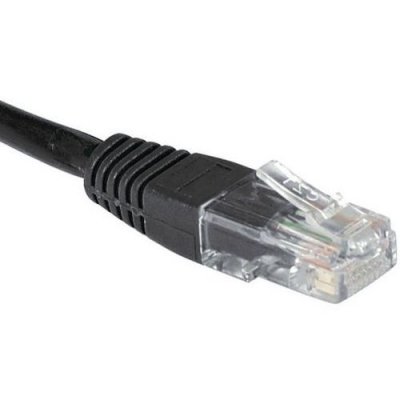 MANUTAN Cordon Rj45 Budget Cat&eacute;gorie 6 U/utp Noir - 5 M