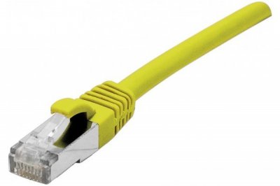 DEXLAN Cordon Rj45 C&acirc;ble Cat&eacute;gorie 7 S/ftp Lsoh Jaune - 20 M 