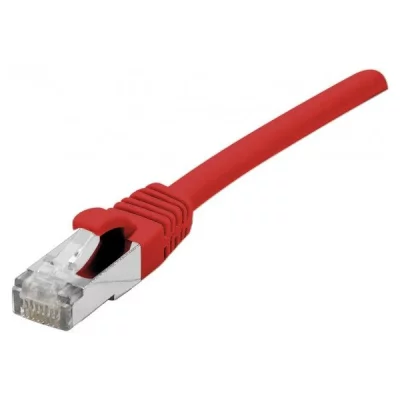 DEXLAN Cordon Rj45 C&acirc;ble Cat&eacute;gorie 7 S/ftp Lsoh Rouge - 1 M 