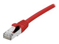 DEXLAN Cordon Rj45 C&acirc;ble Cat&eacute;gorie 7 S/ftp Lsoh Rouge - 2 M 