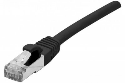 MCAD Cordon RJ45 cat&eacute;gorie 5e F/UTP snagless noir - 20 m