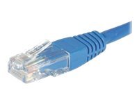 MCAD Cordon RJ45 cat&eacute;gorie 5e U/UTP bleu - 20 m