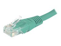 CONNECT Cordon RJ45 cat&eacute;gorie 5e U/UTP vert - 5 m