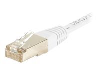 MANUTAN Cordon RJ45 cat&eacute;gorie 6 F/UTP blanc - 2 m