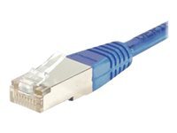 EXC Cordon Rj45 Cat&eacute;gorie 6 F/utp Bleu - 30 M