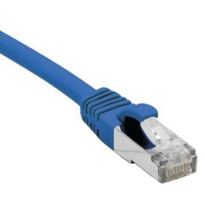 CONNECT Cordon RJ45 cat&eacute;gorie 6 F/UTP LSOH snagless bleu - 10 m