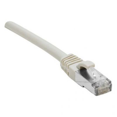 DEXLAN Cordon RJ45 cat&eacute;gorie 6 F/UTP LSOH snagless gris - 1 m