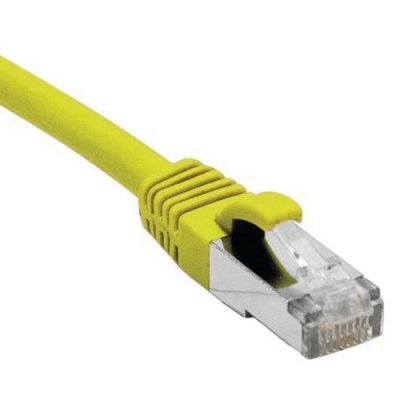 CUC Cordon Rj45 Cat&eacute;gorie 6 F/utp Lsoh Snagless Jaune - 10 M