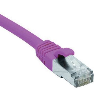 CUC Cordon RJ45 cat&eacute;gorie 6 F/UTP LSOH snagless rose - 1 m