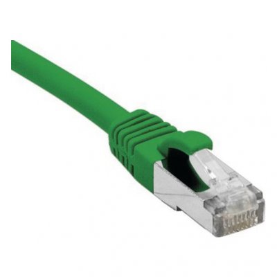 HYPERTEC Cordon RJ45 cat&eacute;gorie 6 F/UTP LSOH snagless vert - 0,5 m