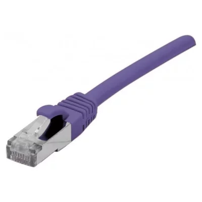 CUC Cordon RJ45 cat&eacute;gorie 6 F/UTP LSOH snagless violet - 15 m