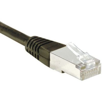 GENERIQUE Cordon Rj45 Cat&eacute;gorie 6 F/utp Noir - 20 M