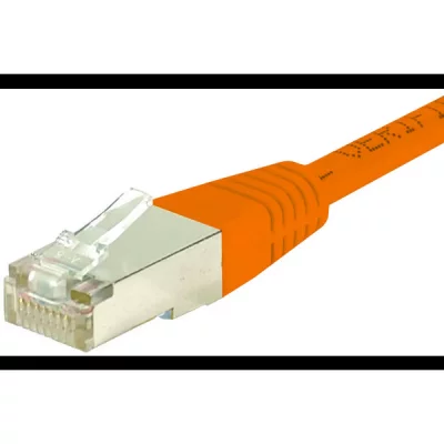 CUC Cordon RJ45 cat&eacute;gorie 6 S/FTP orange - 10 m