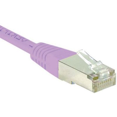 CUC Cordon RJ45 cat&eacute;gorie 6 S/FTP rose - 1 m