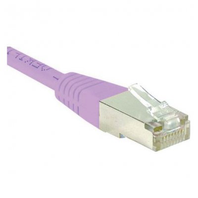 MANUTAN Cordon RJ45 cat&eacute;gorie 6 S/FTP rose - 10 m