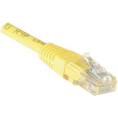 DEXLAN Cordon Rj45 Cat&eacute;gorie 6 U/utp Jaune - 5 M