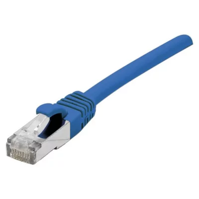 CONNECT Cordon RJ45 cat&eacute;gorie 6A F/UTP LSOH snagless bleu - 7,5 m