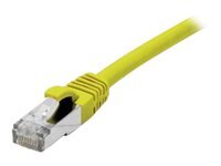GENERIQUE Cordon RJ45 cat&eacute;gorie 6A F/UTP LSOH snagless jaune - 1,5 m