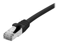 MCAD Cordon RJ45 cat&eacute;gorie 6A F/UTP LSOH snagless noir - 10 m