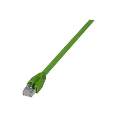GENERIQUE Cordon RJ45 cat&eacute;gorie 6A S/FTP LSOH PUR snagless vert - 2 m