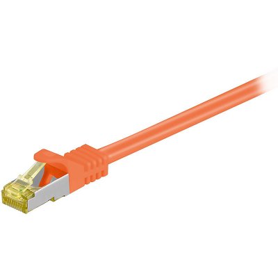 GENERIQUE Cordon rj45 cat&eacute;gorie 7 s ftp 10 m (orange)  91642