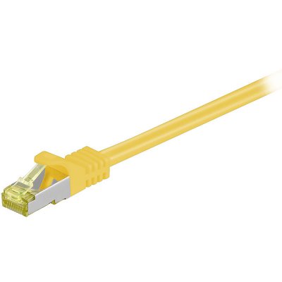 GOOBAY Cordon RJ45 cat&eacute;gorie 7 S/FTP 20 m (Jaune)