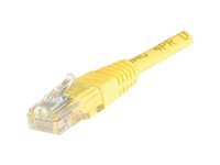 MCAD Cordon RJ45 patch U/UTP CAT 5e Jaune - 5,00 m