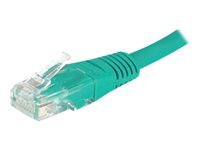 DEXLAN Cordon RJ45 patch U/UTP CAT 5e Vert - 3,00 m