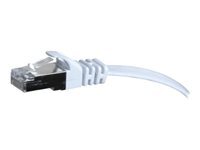 GENERIQUE Cordon RJ45 plat cat&eacute;gorie 6 U/FTP snagless blanc - 20 m
