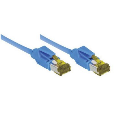 GENERIQUE Cordon RJ45 sur c&acirc;ble cat&eacute;gorie 7 S/FTP LSOH snagless bleu - 2 m