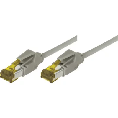 EXC Cordon RJ45 sur c&acirc;ble cat&eacute;gorie 7 S/FTP LSOH snagless gris - 0,3 m