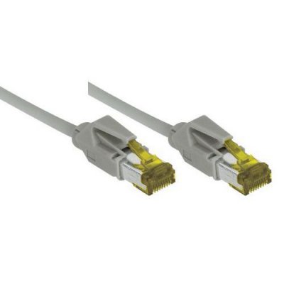 EXC Cordon RJ45 sur c&acirc;ble cat&eacute;gorie 7 S/FTP LSOH snagless gris - 1,5 m