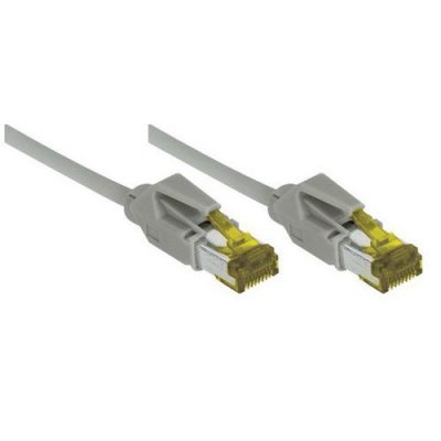CONNECT Cordon RJ45 sur c&acirc;ble cat&eacute;gorie 7 S/FTP LSOH snagless gris - 2 m