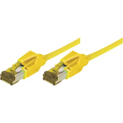 CUC Cordon RJ45 sur c&acirc;ble cat&eacute;gorie 7 S/FTP LSOH snagless jaune - 0,3 m