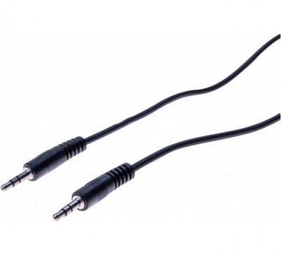 GENERIQUE Cordon St&eacute;reo Jack 3.5 Mm Noir - 10 M
