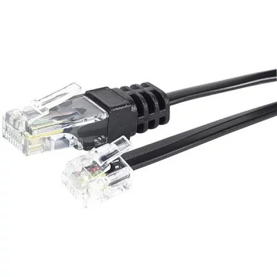 MANUTAN Cordon tel rnis RJ11 / RJ45 2 m (284999) - Exertis Connect