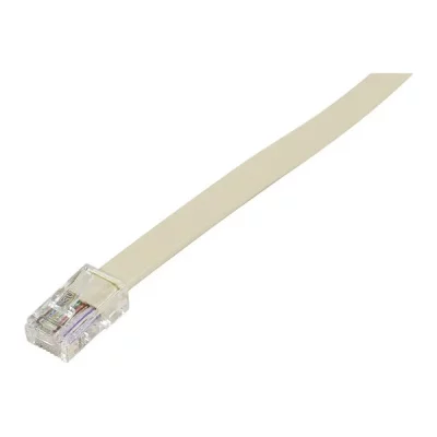 Cordon t&eacute;l&eacute;phonique RJ45 / RJ45 ivoire - 15 m