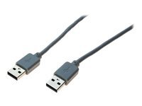 EXC Cordon Usb 2.0 Type A Et A Gris - 20 M