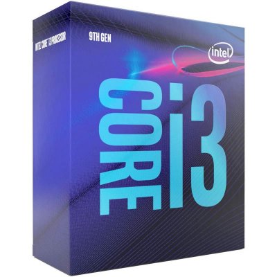 INTEL Core i3-9100 Processeur LGA 1151 65W 3.6GHz 6Mo Argent