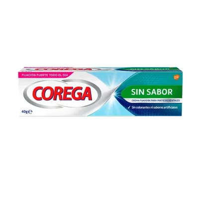 COREGA  Cr&egrave;me Adh&eacute;sive Fixante 3D Tasteless 40g