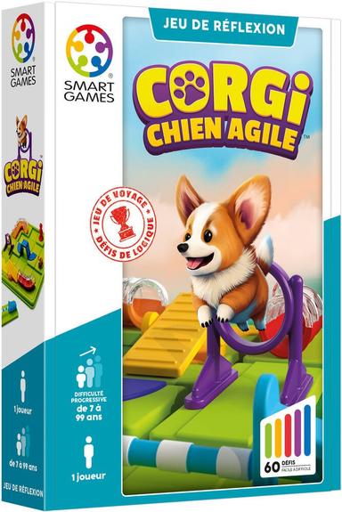 SMARTGAMES Corgi - Jeu d'agilit&eacute; pour chien intelligent de  - Neuf