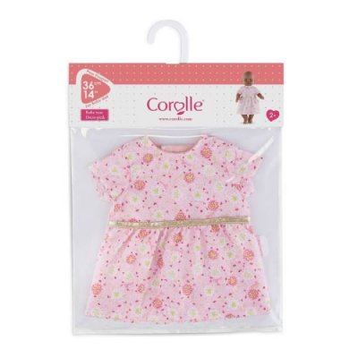 COROLLE  Robe rose pour poupon de 36 cm