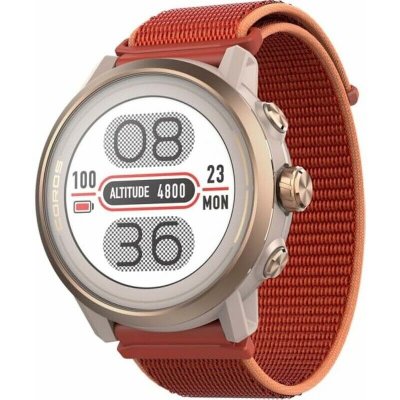COROS  Montre connect&eacute;e Apex 2 Premium . Couleur: Orange