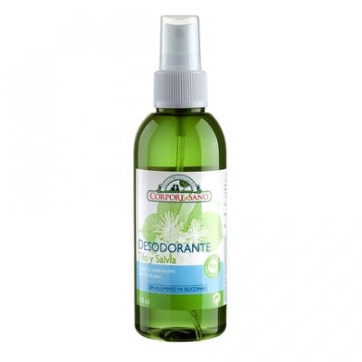 CORPORE SANO   D&eacute;odorant Tilleul et Sauge en spray 150 ml