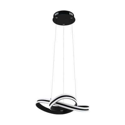 EGLO Corredera plafonnier led suspendu int&eacute;gr&eacute; noir