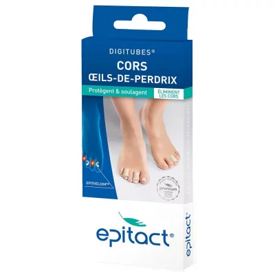 EPITACT Cors, Oeils De Perdrix Digitubes Epithelium Taille S 1x10cm 