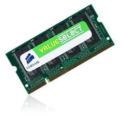CORSAIR  1GB DDR SDRAM SO-DIMMs module de m&eacute;moire 1 Go 400 MHz 