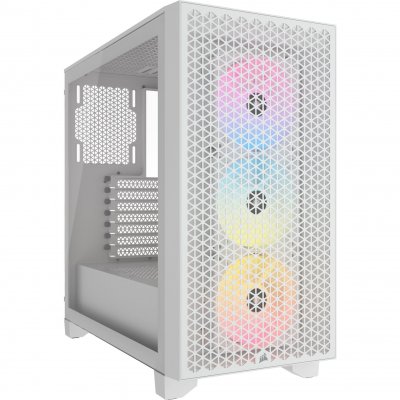 CORSAIR  3000D Airflow RGB - Blanc